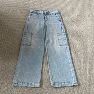 American Eagle Denim Cargo Pants